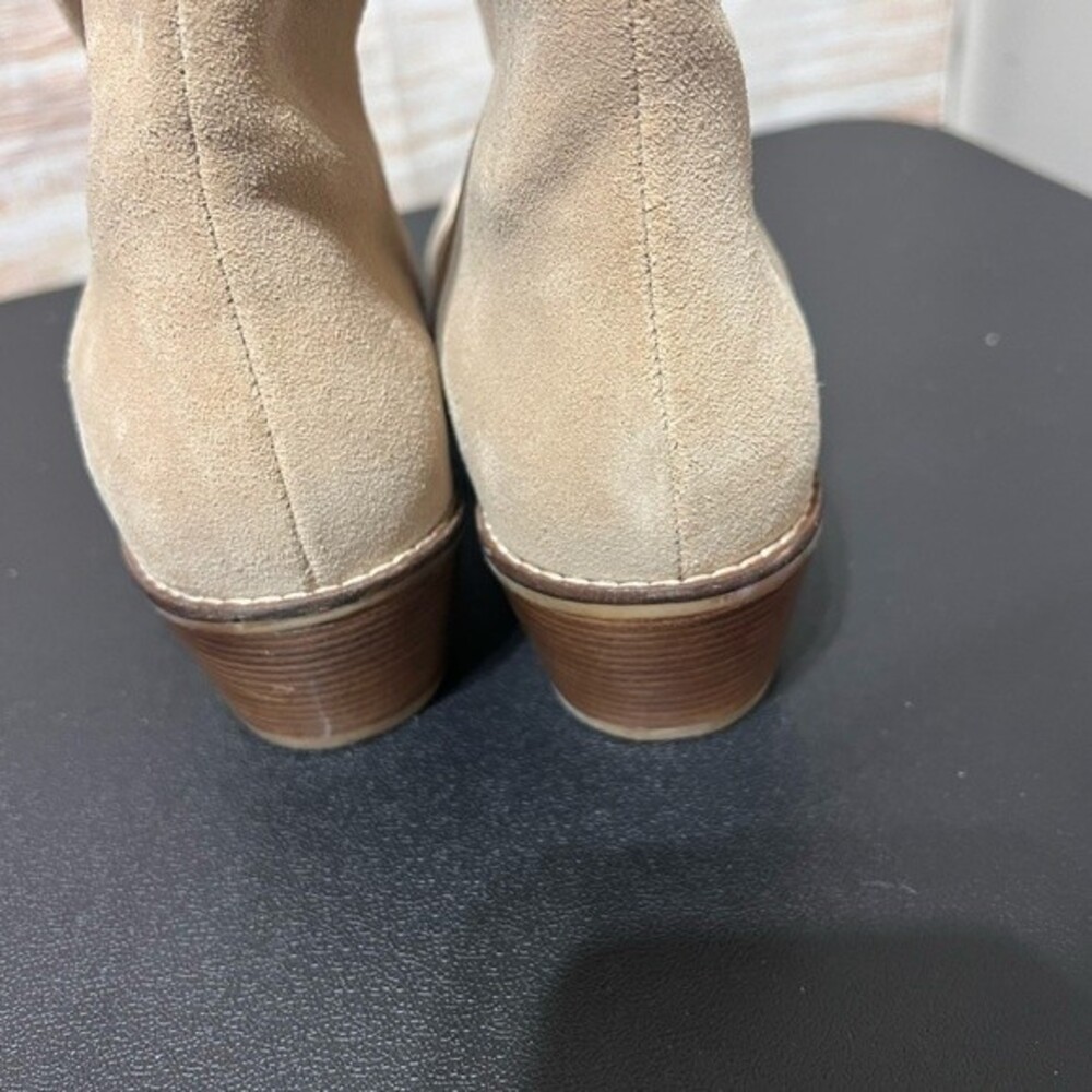 Cole Haan Tan Ankle Boots Size 9 Like New - Picture 4 of 8